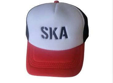 Red Black & White SKA Trucker Hat™